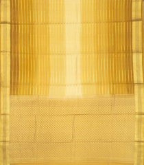 Yellow Woven Mysore Crepe Silk Saree With Ombre Dyeing & Zari Stripes-MS3134