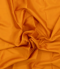 Turmeric Yellow Woven Mysore Silk Saree With Black Border-MS3778