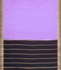 Lavender Woven Mysore Silk Saree With Contrast Border-MS3752