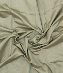 Cardamom Green Woven Art Tussar Silk Saree With Printed Floral Motifs-BL4840