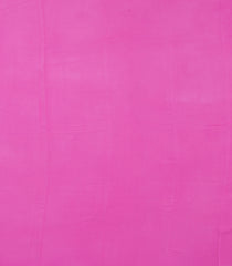 BubbleGum Pink Printed Crepe Silk Saree With Floral Motifs-PS0920