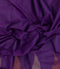 Cyan Handloom Village Cotton Saree With Buttas-VC1656