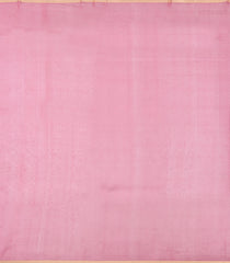 Peach Woven Pure Organza Silk Saree With Zari Buttas-KS1078