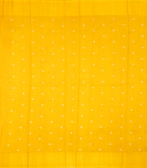 Yellow Handloom Banarasi Silk Saree With Floral Kanchipuram Butta Silk Sarees-BE1892
