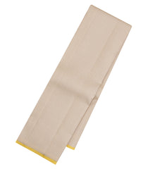 Taupe Handloom Kanchipuram Silk Saree With Zari Checks-KA15265