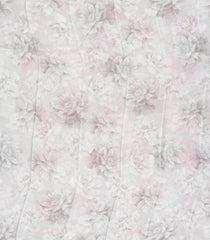 White Woven Crepe Silk Saree With Printed Floral Motifs-PS0531