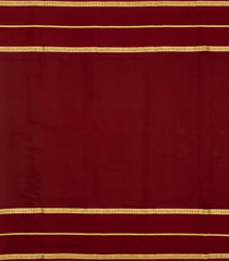 Dark Green Woven Mysore Silk Saree With Contrast Zari Border-MS3488