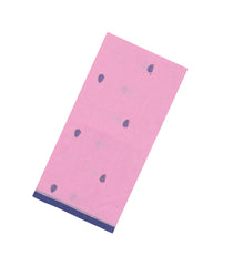 Baby Pink Handloom Bengal Cotton Saree With Floral Buttas-BG1690