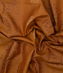 Oil Mustard Handloom Soft Silk Saree With Buttas & Contrast Pallu-SO4553