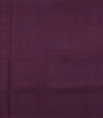Burgundy Woven Tussar Silk Saree With Checks-TU3295