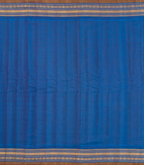 Grey Handloom Gadwal Silk Cotton Saree With Buttas-GA0332
