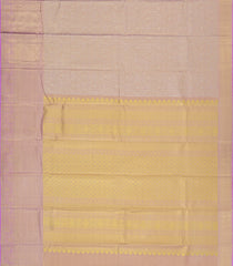 Lavender Woven Tissue Silk Saree With Floral Zari Motifs-KA15549