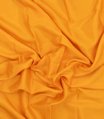 Mustard Woven Mysore Silk Saree With Contrast Zari Border-MS3316