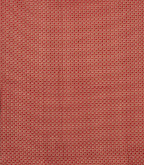 Crimson Woven Chirala Cotton Saree With Printed Floral Border-CR1373