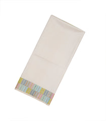 Off White Handloom Soft Silk Saree With Meena Geometric Motifs-SO4257