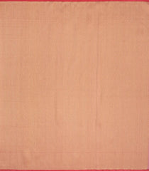 Peach Handloom Organza Soft Silk Saree With Stripes-SO4144