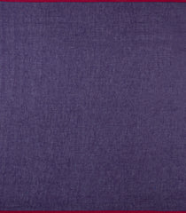 Purple Handloom Bengal Cotton Saree With Floral Motifs-BG1964