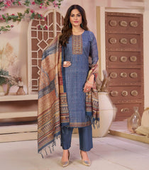 Light Blue Printed Kurta Set: RC5547