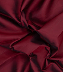 Maroon Handloom Kanchipuram Silk Saree With Combtooth Border-KA16184