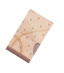 Light Peach Printed Synthetic Tussar Saree With Zari Buttas-BL5354