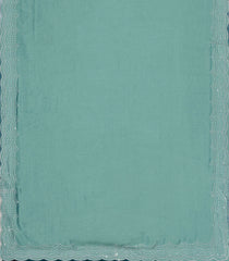 Aquamarine Woven Synthetic Vichitra Saree With Stone Work -BL5427