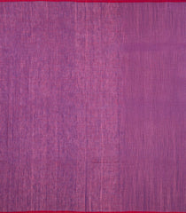 Purple Handloom Ghicha Linen Saree With Meena Buttas -TU3078