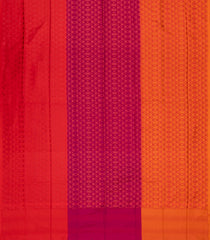 Purple Handloom Soft Silk Saree With Geometric Jaal Motifs-SO4273