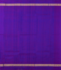 Blue Handloom Kanchipuram Silk Saree With Contrast Border-KA14790