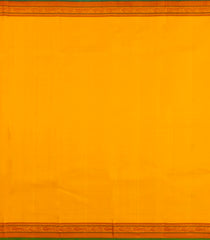 Yellow Handloom Kanchipuram Silk Saree With Thread Work Buttas-KA15420