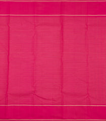 Multi Colour Handloom Korvai Kanchipuram Silk Saree With Checks & Crimson Border-KA16619