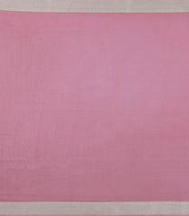 Dusty Pink Woven Mysore Silk Saree With Floral Motifs-MS3530