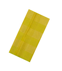 Olive Green Handloom Soft Silk Saree With Checks & Contrast Pallu -SO4627