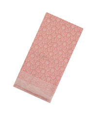 Peach Woven Art Dupion Saree With Floral Vine Motifs-BL5959