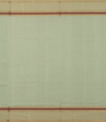 Shadow Green Handloom Silk Cotton Saree With Checks & Buttas-SC3888