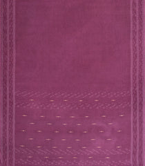 Lilac Woven Tussar Saree With Stripes-TU3356