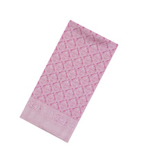 Bubblegum Pink Woven Art Dupion Saree With Floral Zari Motifs-BL5977