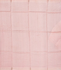 Baby Pink Woven Pure Silk Saree With Printed Floral Motifs-PS0590