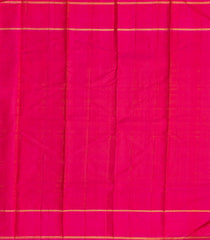 Purple Handloom Korvai Kanchipuram Silk Saree With Pink Temple Border-KA12765