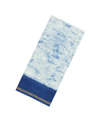 Off White Printed Jaipur Cotton Saree With Abstract Motifs-JC1691