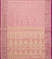 Magenta Woven Pure Silk Saree With Meena Floral & Hand Embroidered Motifs-EN1802