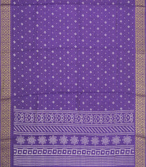 Purple Printed Synthetic Dola Silk Saree With Zari Stripes & Border-SY0390