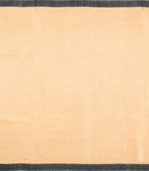 Light Peach Printed Pure Silk Saree With Floral Motifs-PS0777