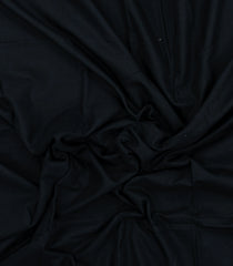 Black Woven Chirala Cotton Saree With Contrast Border-CR1435