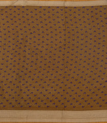 Violet Printed Art Tussar Saree With Zari Border-BL5095