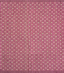 Dusty Pink Printed Synthetic Tussar Saree With Floral Motifs-BL5385