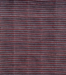 Crimson Woven Bengal Cotton Saree With Contrast Border-BG1879