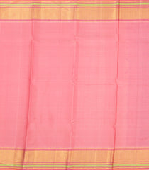 Purple Handloom Korvai Kanchipuram Silk Saree With Tie & Dye Motifs-KA13345