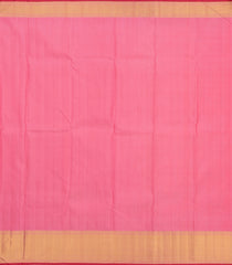 Baby Pink Handloom Kanchipuram Silk Saree With Meena Floral Motifs-KA13714