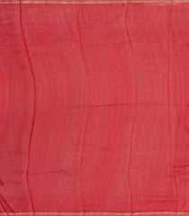 Grey Handloom Chanderi Cotton Saree With Printed Floral Motifs-CC1234