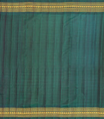 Brown Handloom Gadwal Silk Cotton Saree With Buttas-GA0372
